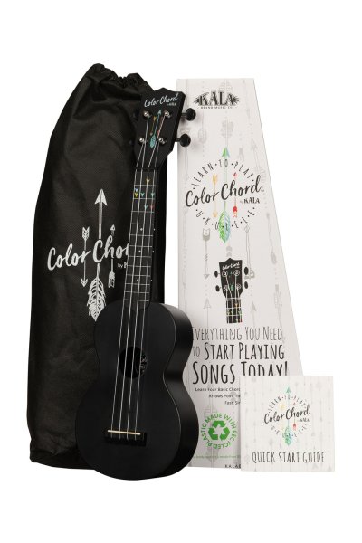 Kala Learn To Play Recycled Color Chord™ Ukulele Starter Kit
